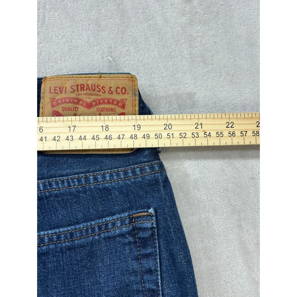 Levi's 569 Loose Straight Jeans Mens 38x32 Blue Relaxed Fit Denim Pants